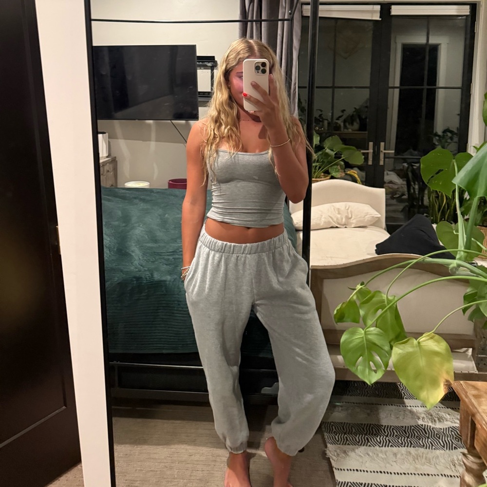 Women's Brandy Gray Jogger Pants